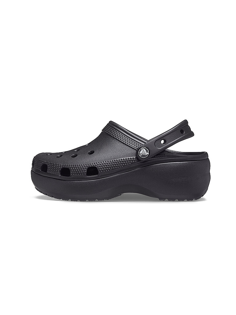 Crocs Pantoletten Classic Platform Clog Schwarz | 38/39