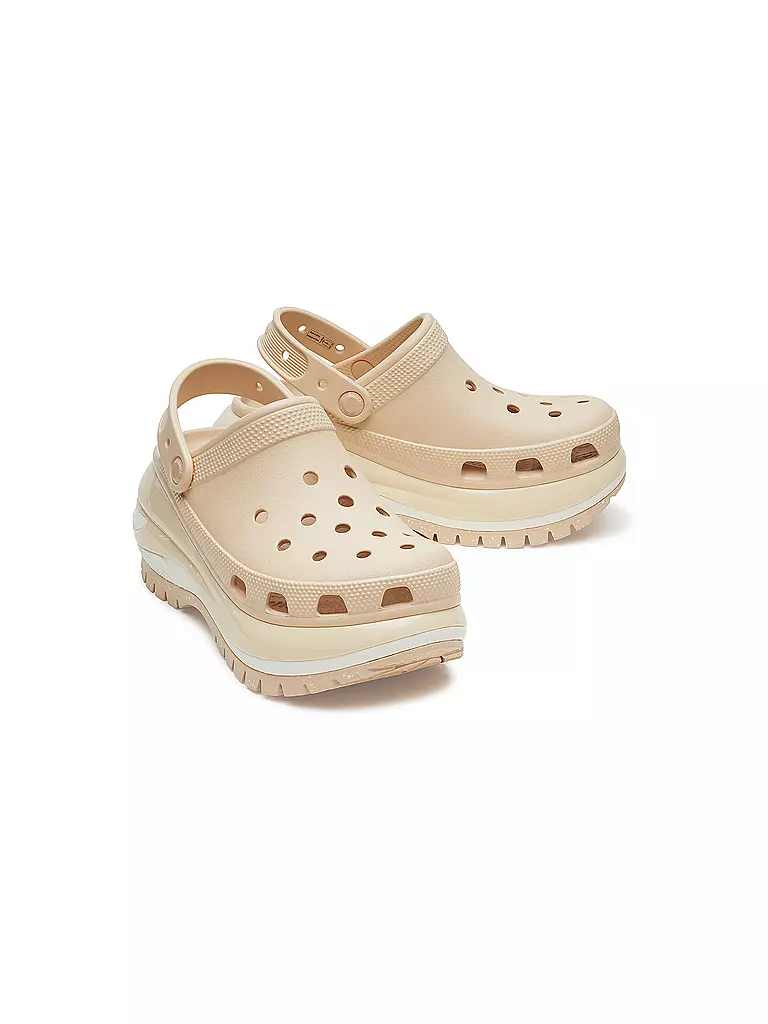 CROCS | Pantoletten MEGA CRUSH CLOG | beige