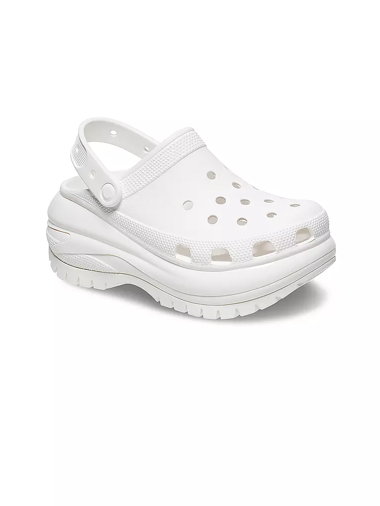 CROCS | Pantoletten MEGA CRUSH CLOG | weiss