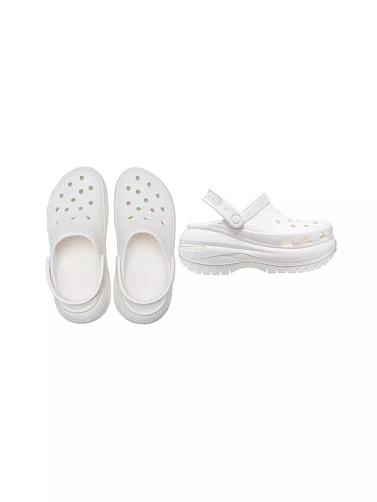 CROCS | Pantoletten MEGA CRUSH CLOG | weiss