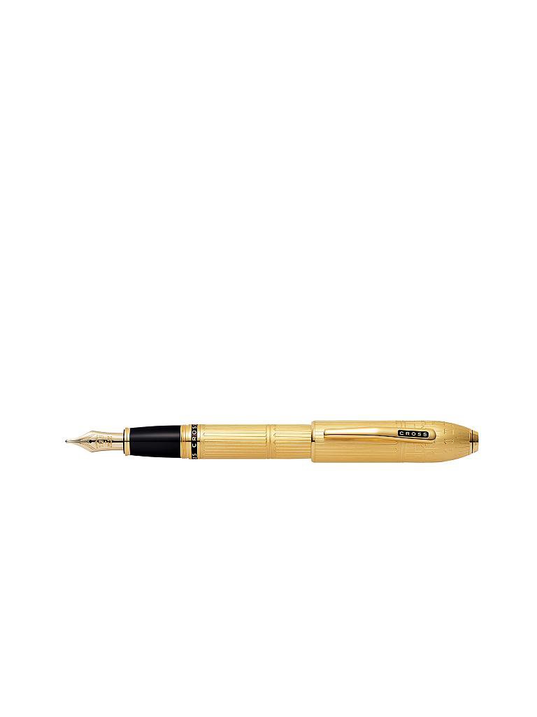 CROSS | Füllhalter "Peerless Citizen - London" 23KT gold plattiert | 