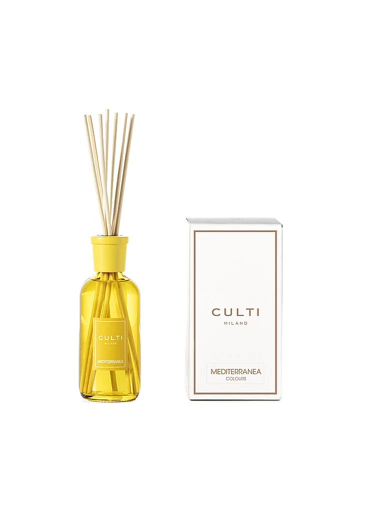 CULTI Diffuseur de parfum d'ambiance 0,25l STILE COLOURS Mediterranea jaune