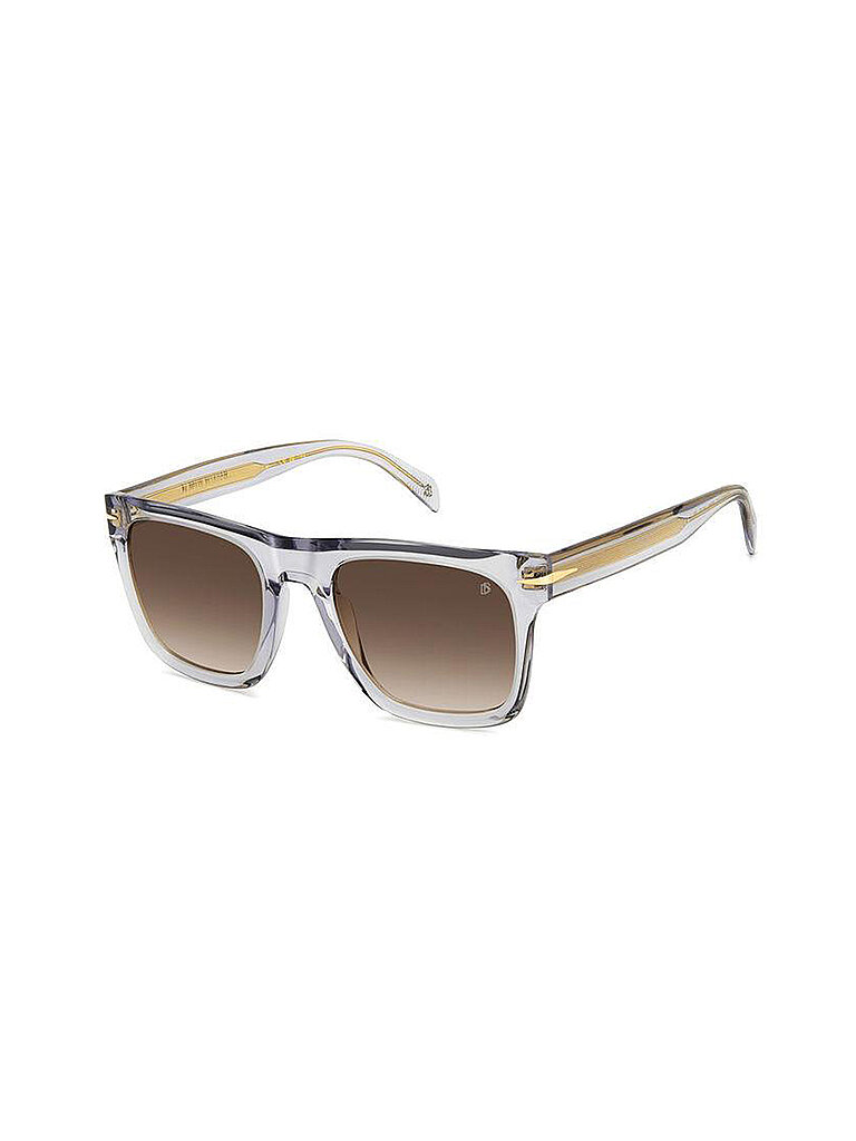 Herren DB 7000 S FLAT 63M HA Gläser SONNENBRILLEN Acetat Grau Braun Quadratisch  Schattiert