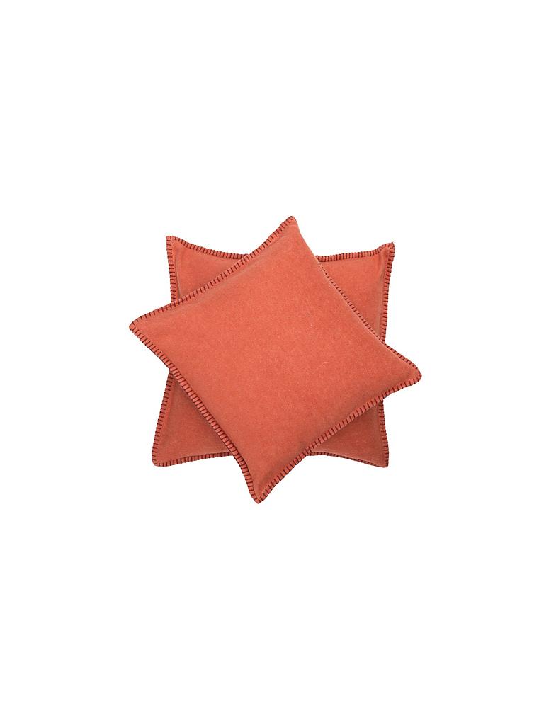 DAVID FUSSENEGGER | Kissenhülle "Sylt" 40x40cm (Rose) | orange