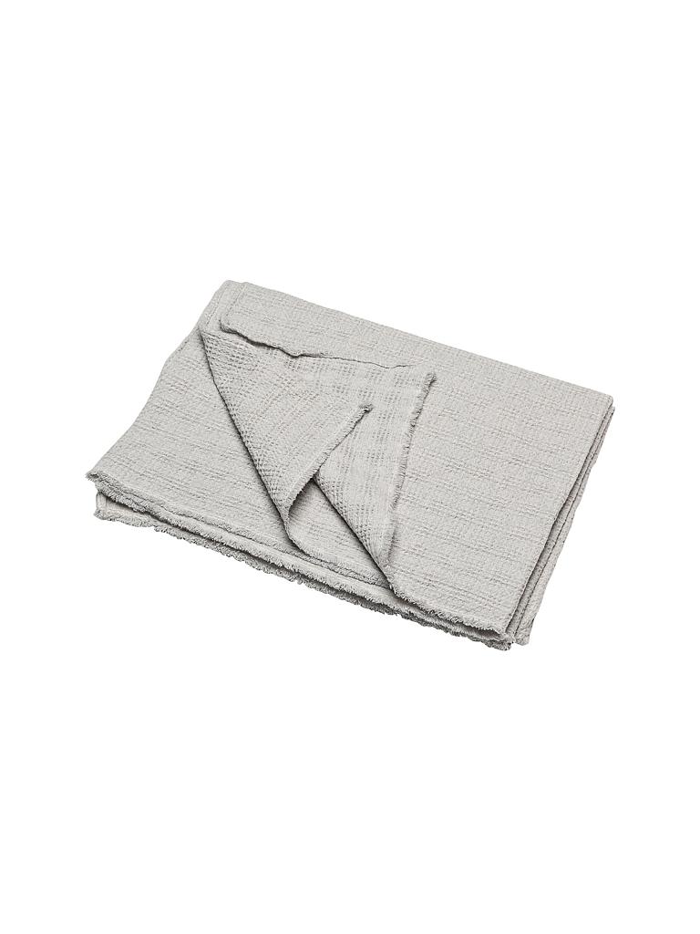DAVID FUSSENEGGER Strukturdecke "Mare" 140x200cm (Hellgrau) grau