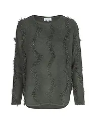 DAVIDA | Kaschmirpullover  | dunkelgrün