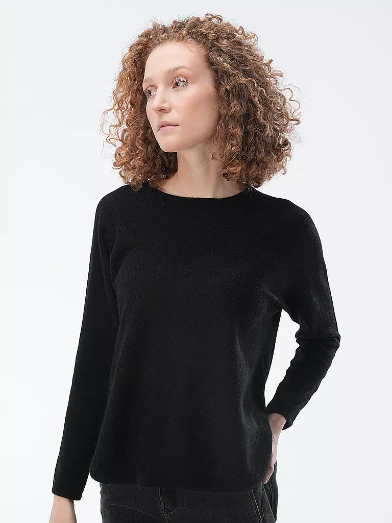 DAVIDA | Kaschmirpullover  | schwarz