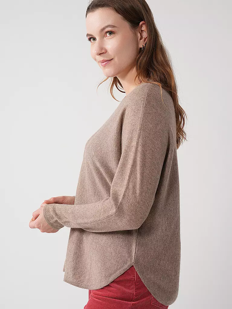 DAVIDA | Kaschmirpullover | braun