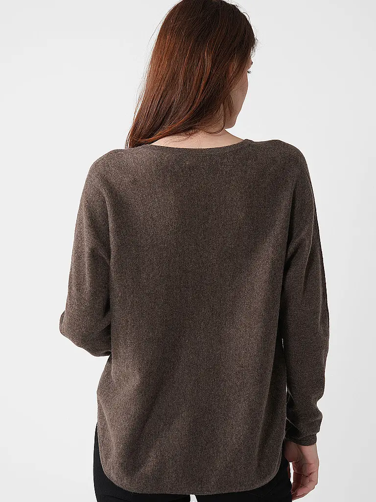 DAVIDA | Kaschmirpullover | braun