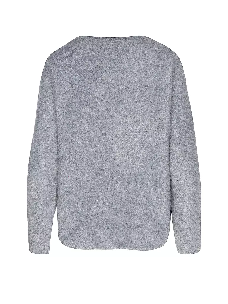 DAVIDA | Kaschmirpullover | hellgrau