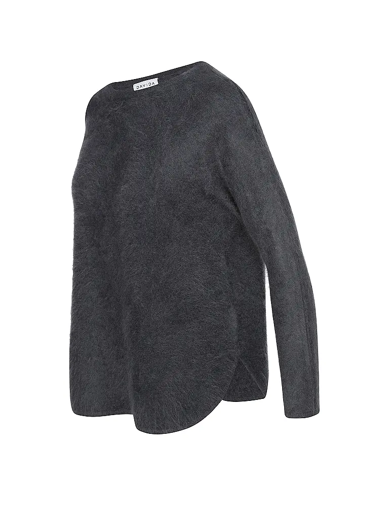 DAVIDA | Kaschmirpullover | Grau