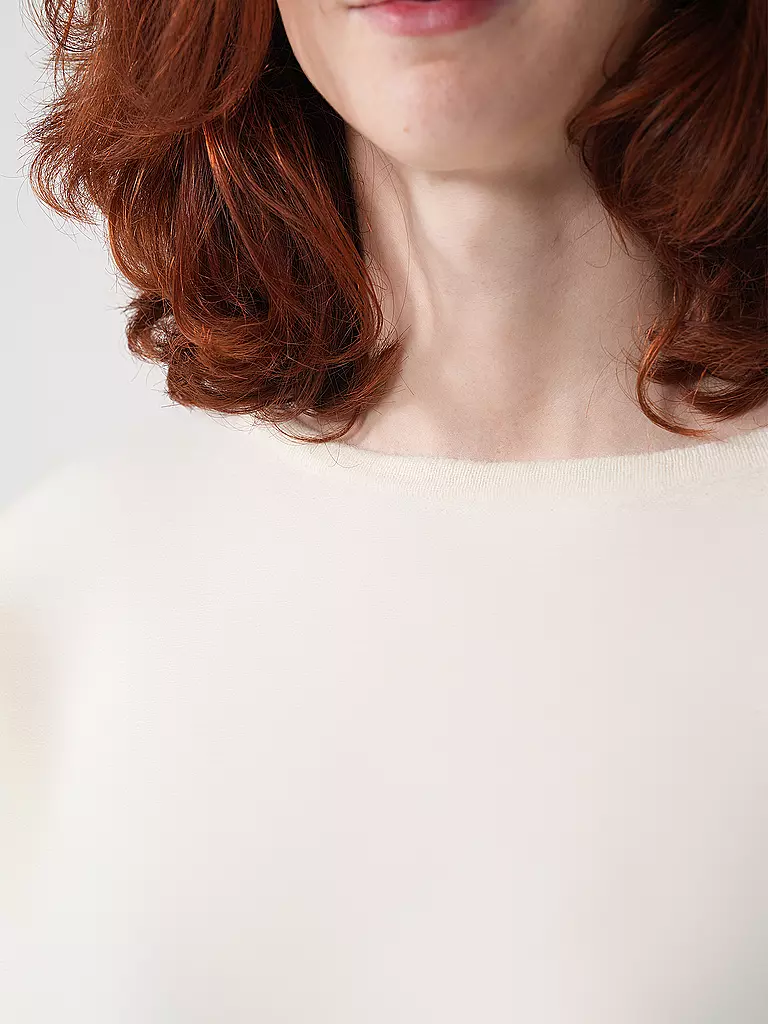 DAVIDA | Kaschmirpullunder  | beige