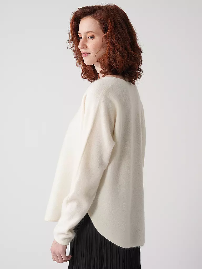 DAVIDA | Kaschmirpullunder  | beige