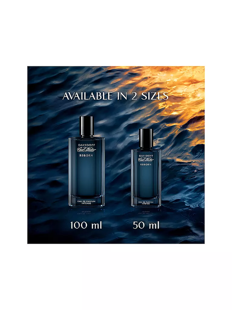 DAVIDOFF | Cool Water Reborn Eau de Parfum Intense for Men 50ml | keine Farbe