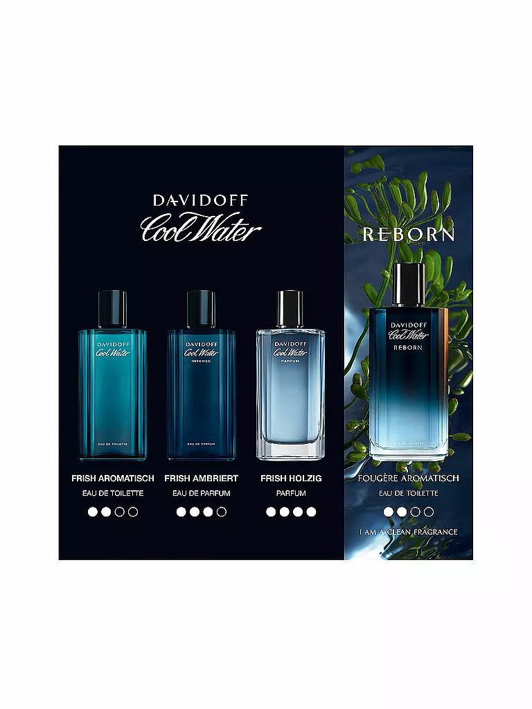 DAVIDOFF | Cool Water Reborn Man Eau de Toilette 125ml | keine Farbe