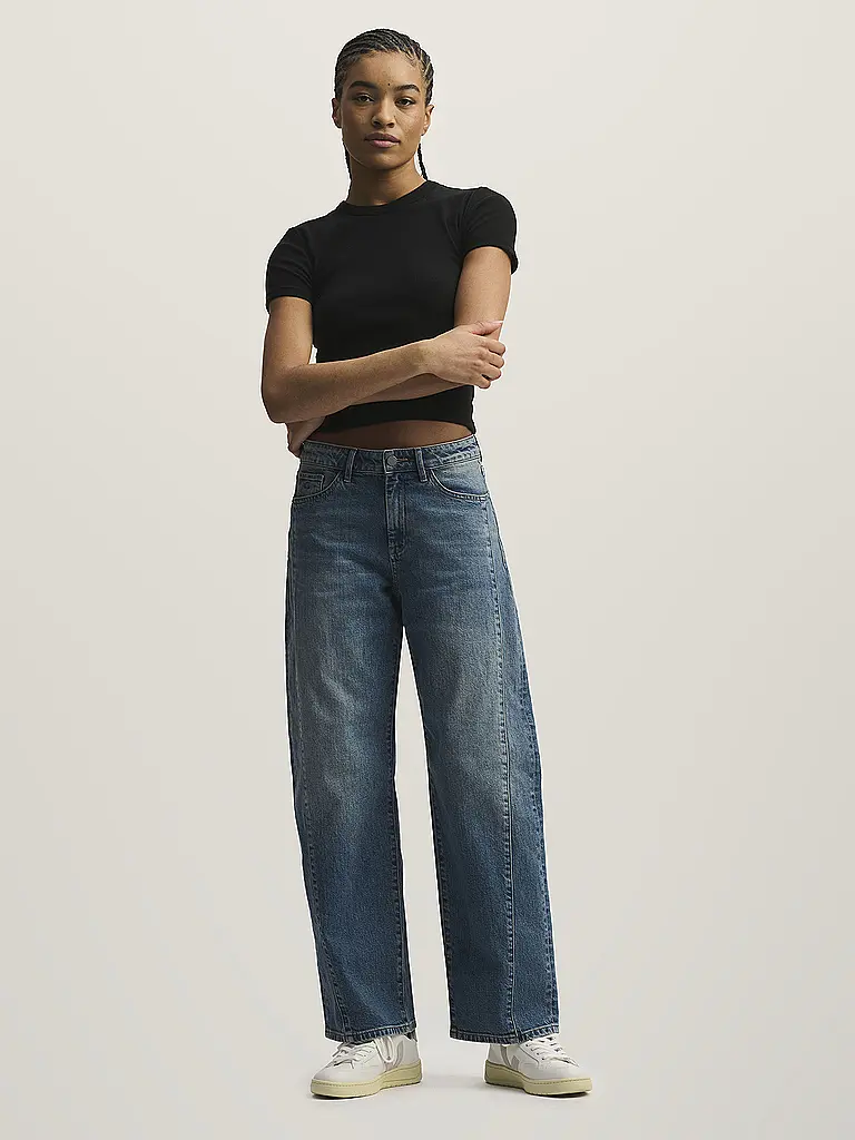 DAWN DENIM | Jeans Balloon Fit  | dunkelblau