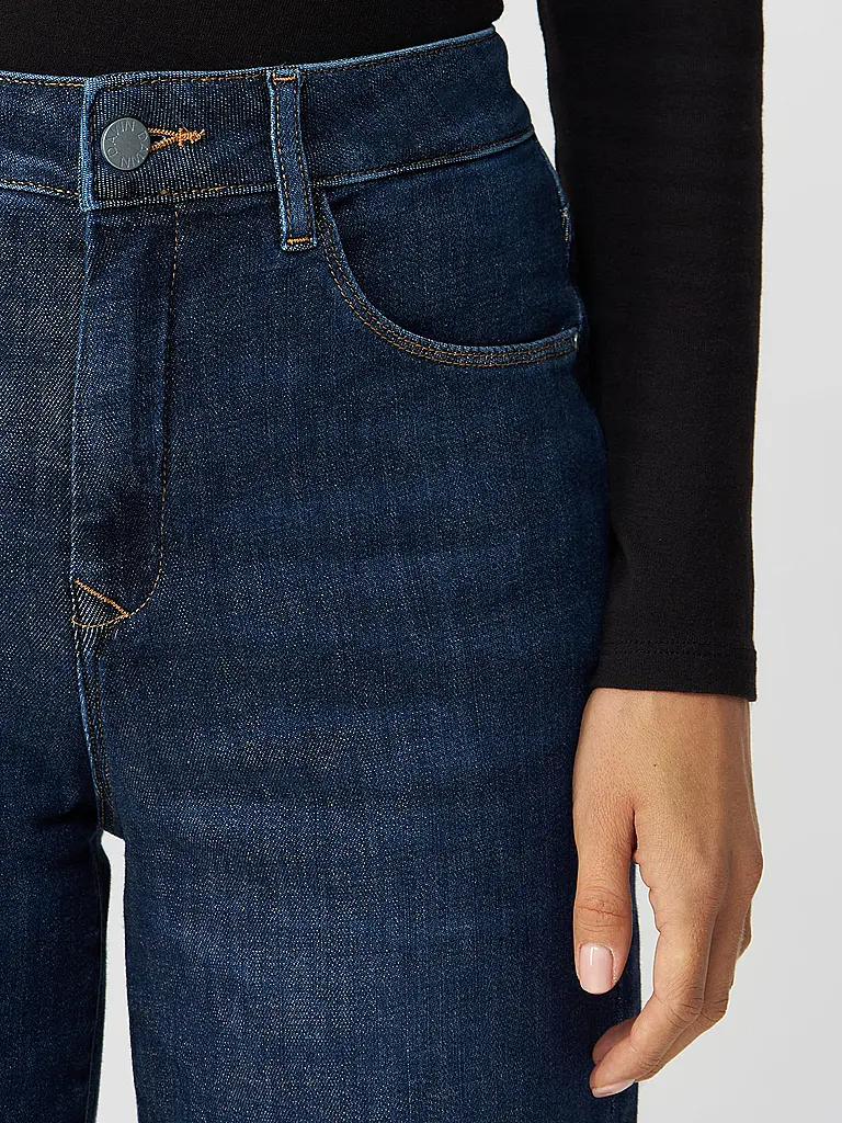 DAWN DENIM | Jeans Flared Fit DEW CLASSIC | dunkelblau