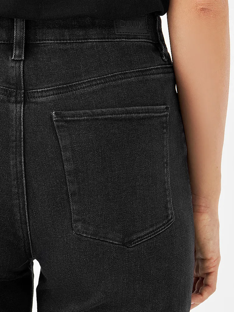 DAWN DENIM | Jeans Flared Fit DEW CLASSIC | schwarz