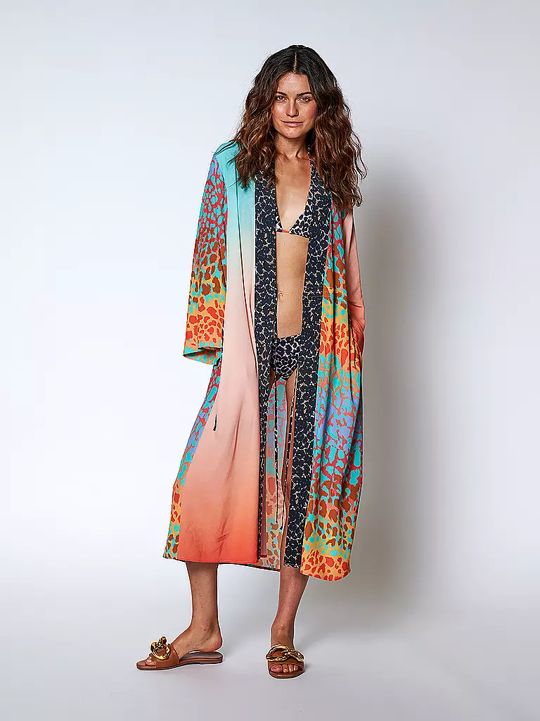 DELICATELOVE | Kleid - Kimono SASA | rosa