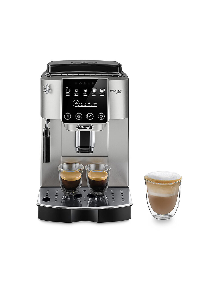 DELONGHI Vollautomat ECAM220.30.SB Magnifica Start  Silber / Schwarz silber – Delonghi