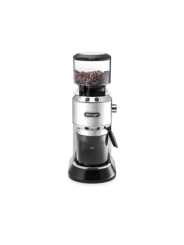 DELONGHI Elektrische Kaffeemühle DEDICA KG520.M Metall silber – Delonghi