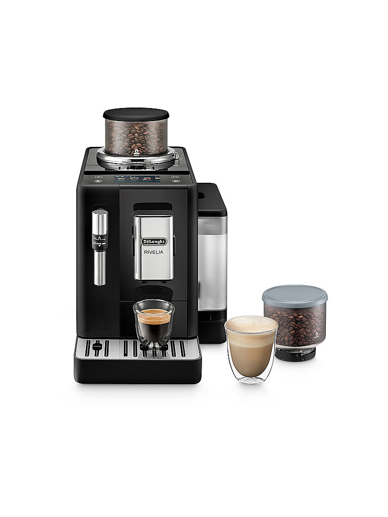DELONGHI Vollautomat RIVELIA EXAM440.35.B Schwarz schwarz – Delonghi