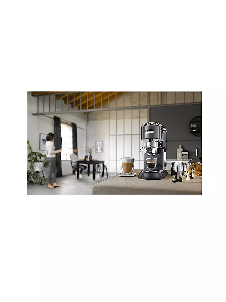 DELONGHI | Kaffeemaschine EC885GY Dedica Arte Grau | beige