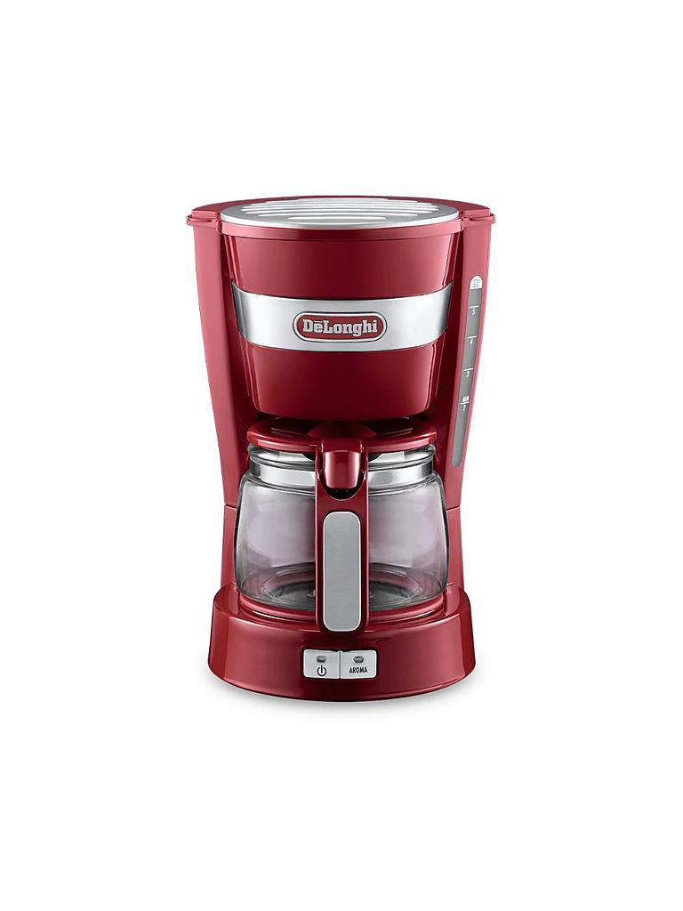 DELONGHI | Mini-Filterkaffeemaschine Active Line ICM14011.R (Rot) | rot