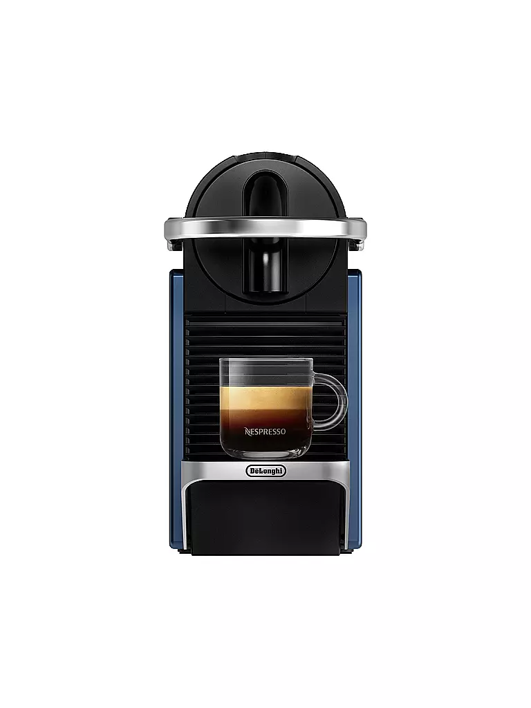 DELONGHI | Nespresso Kaffeemaschine PIXIE EN127.BL Dkl Blau | silber