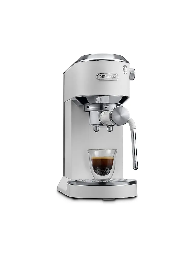 DELONGHI | Siebträgermaschine ESPRESSO DEDICA DUO Weiss | Weiss