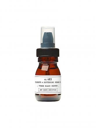 DEPOT | No.403 - PRE-SHAVE & SOFTENING BEARD OIL 30ml