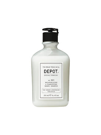 DEPOT | No.501 - MOISTURIZING & CLARIFYING BEARD SHAMPOO 250ml