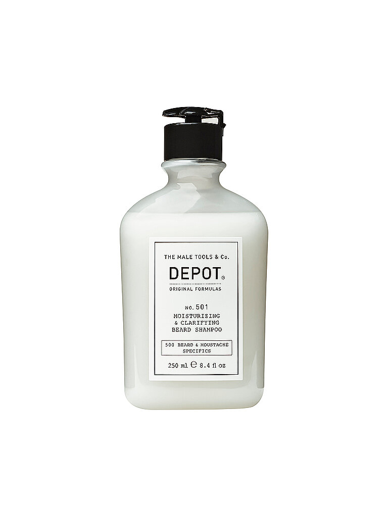 Depot No.501 - Moisturizing & Clarifying Beard Shampoo 250Ml