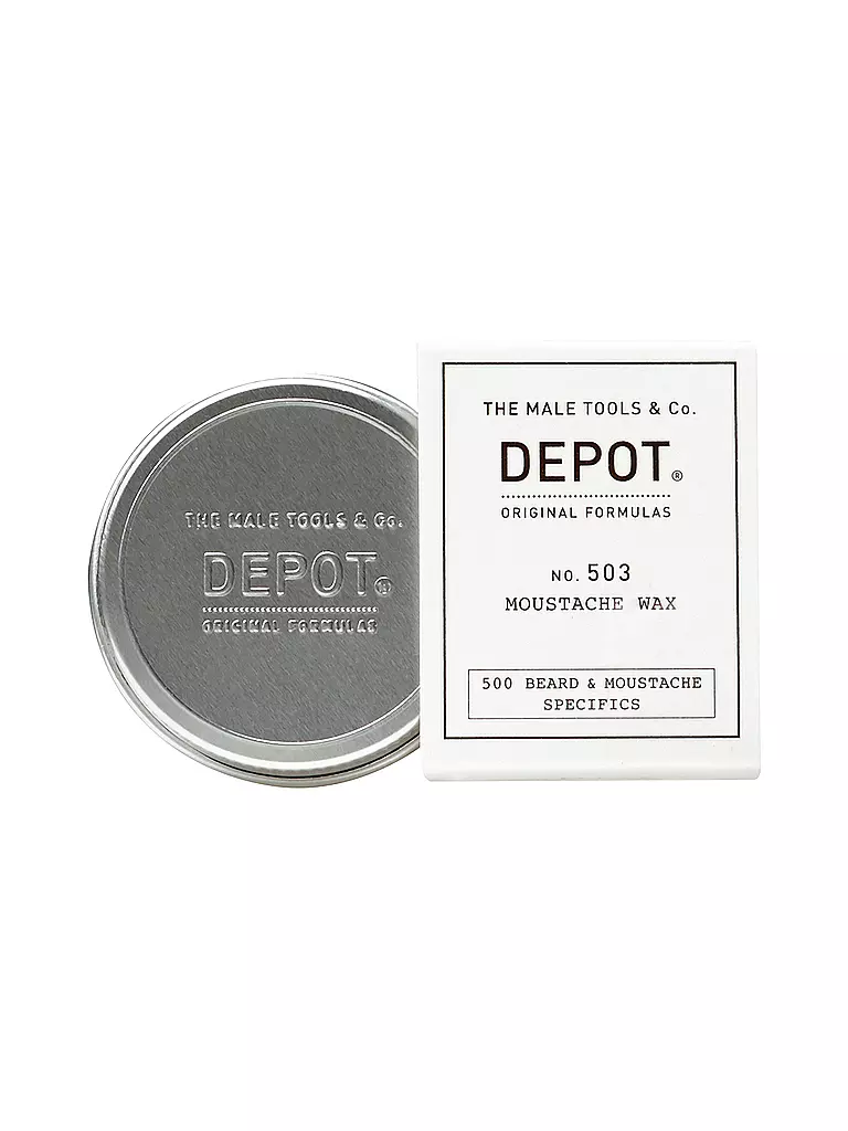 DEPOT | Bartpflege - No.503 - MOUSTACHE WAX 30ml | keine Farbe