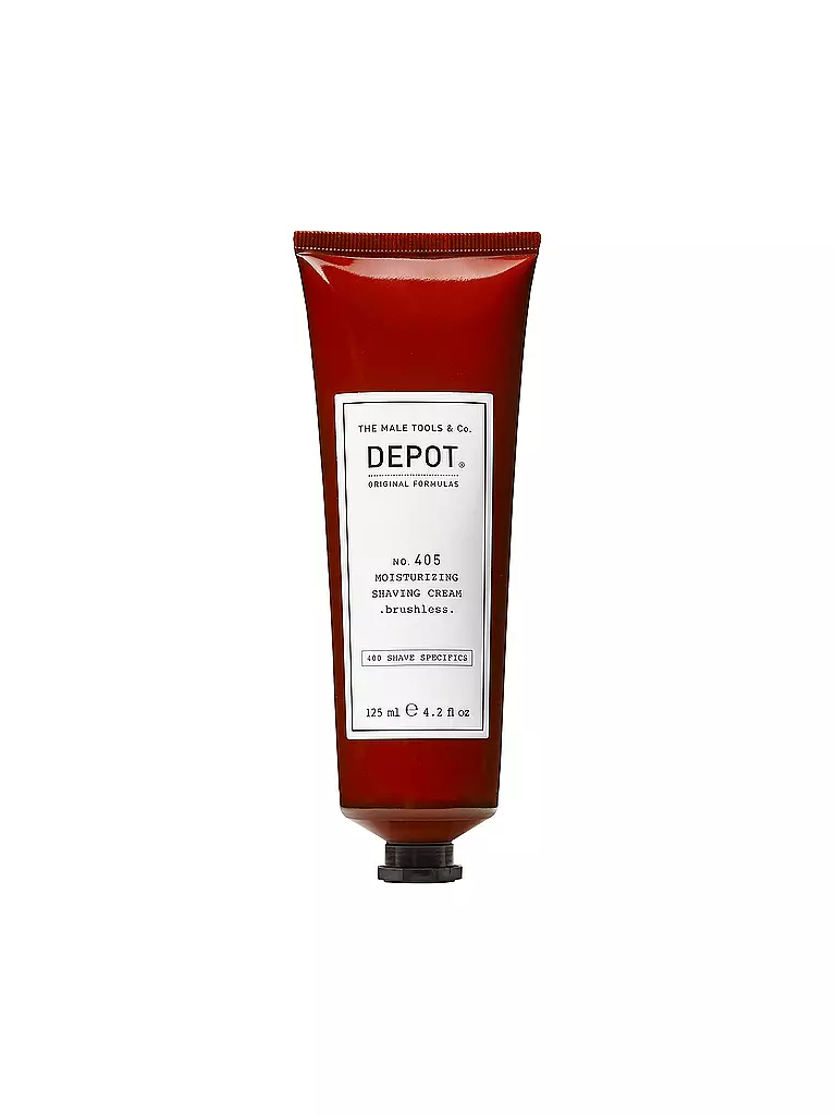 DEPOT | No.405 - MOISTURIZING SHAVING CREAM 125m | keine Farbe