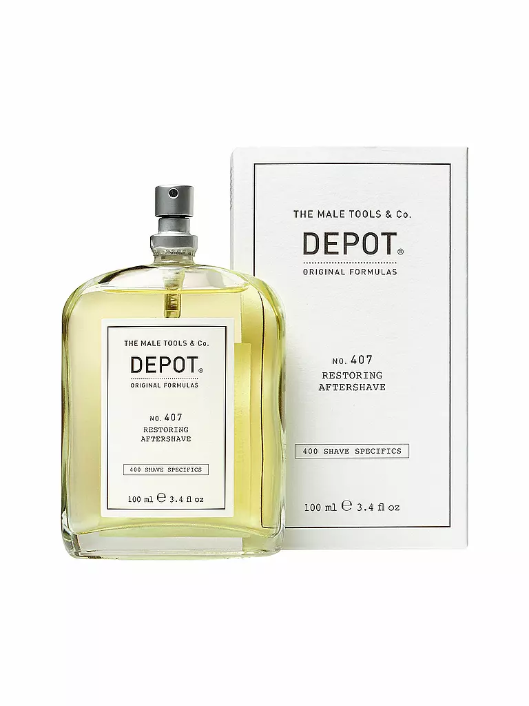 DEPOT | No.407 - RESTORING AFTERSHAVE 100ml | keine Farbe