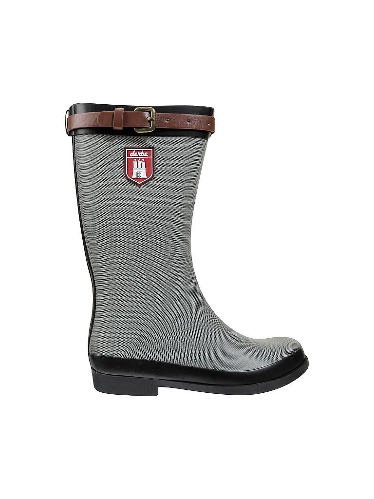 DERBE | Gummistiefel "Rieder-Stevel" | grau