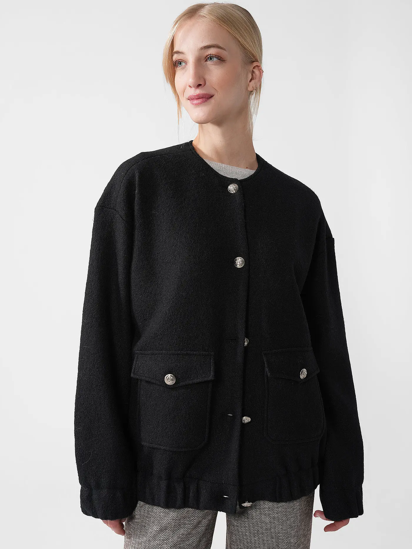 DESIGNERS REMIX | Blouson AGNES | schwarz