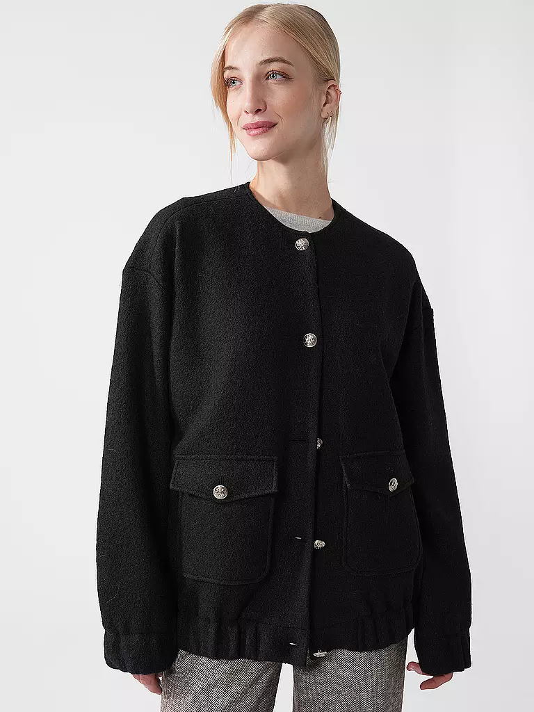 DESIGNERS REMIX | Blouson AGNES | schwarz