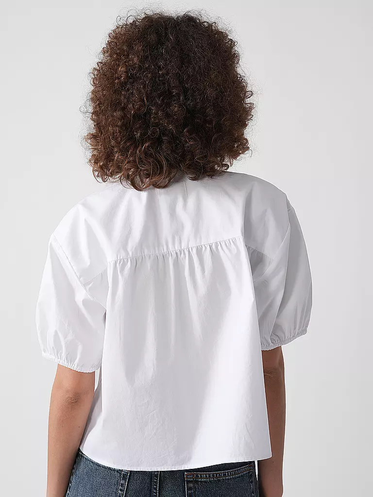 DESIGNERS REMIX | Bluse CLAIRE | weiss
