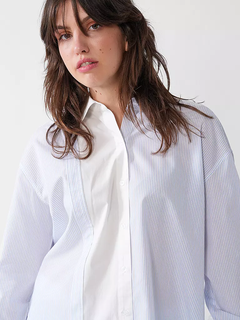 DESIGNERS REMIX | Bluse DAISY | hellblau