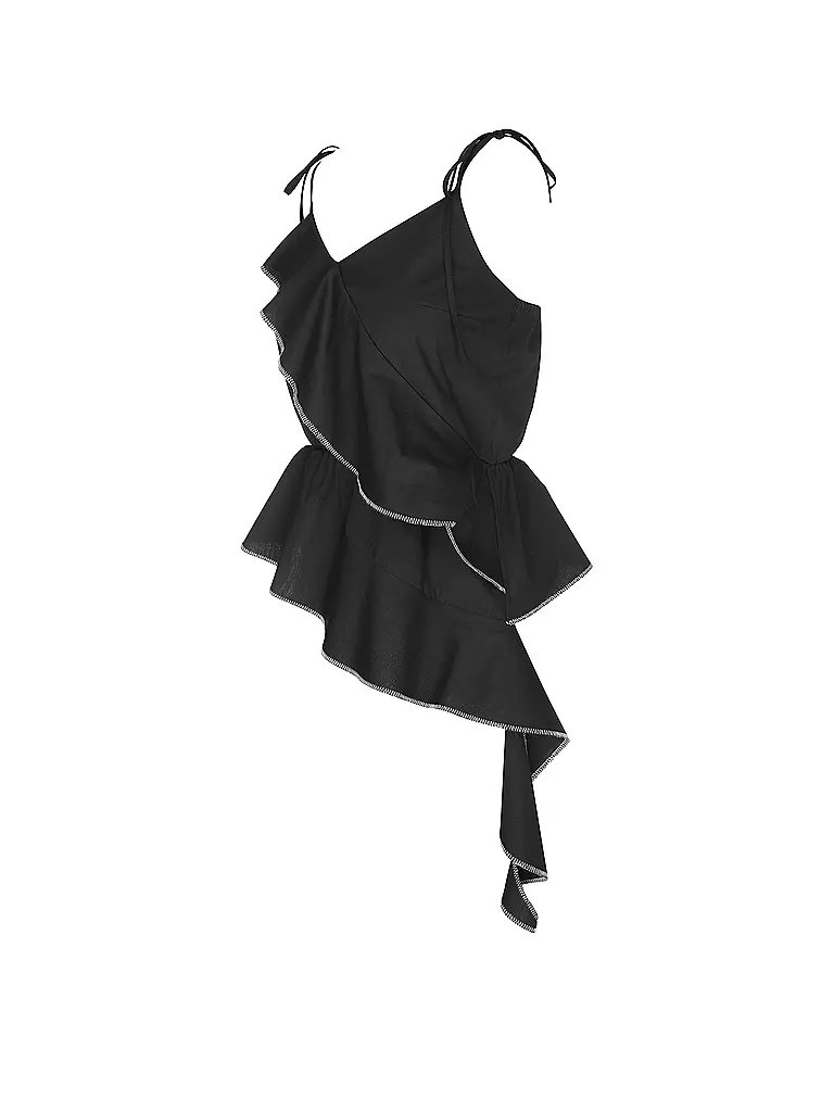 DESIGNERS REMIX | Top CLAIRE | schwarz