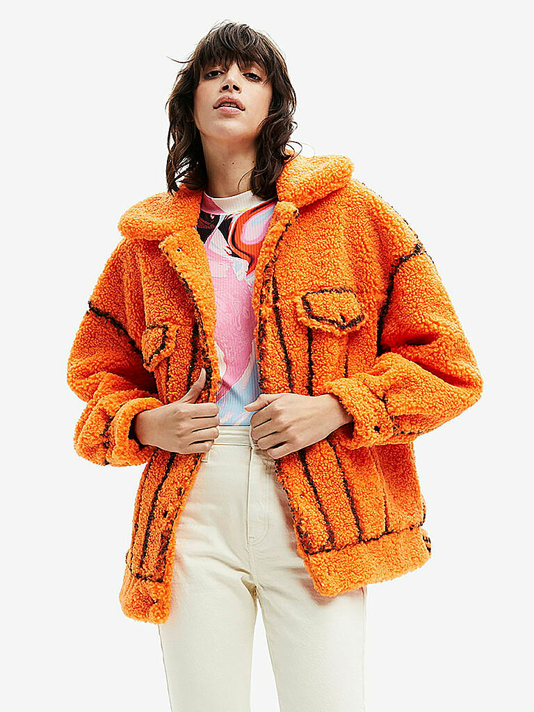 DESIGUAL | Jacke | orange