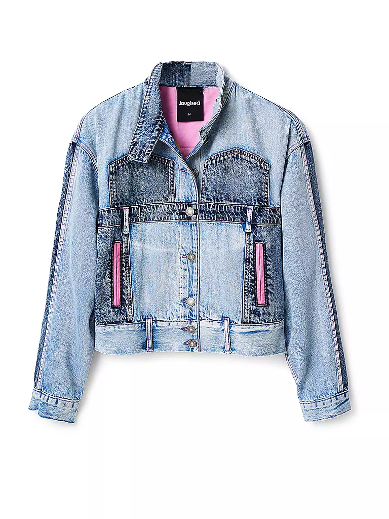 DESIGUAL | Jeansjacke PINK PANTHER | blau