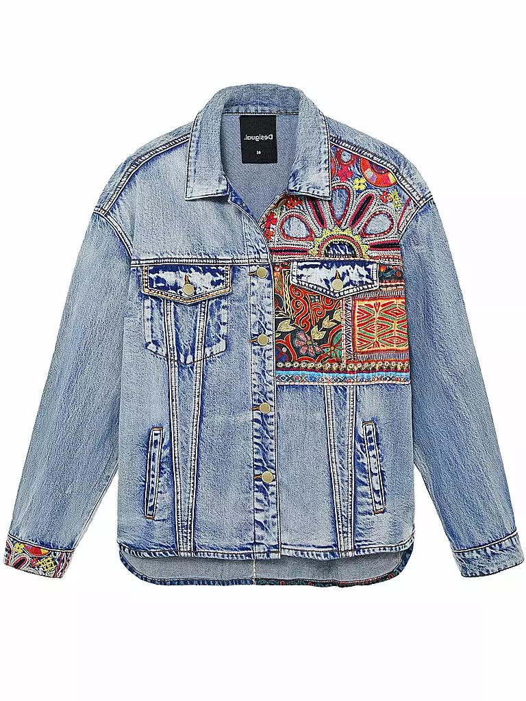 DESIGUAL | Jeansjacke | blau