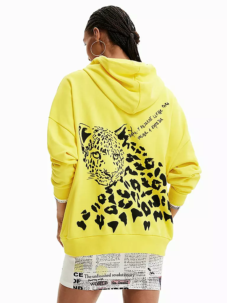 DESIGUAL | Kapuzenpullover - Hoodie | gelb