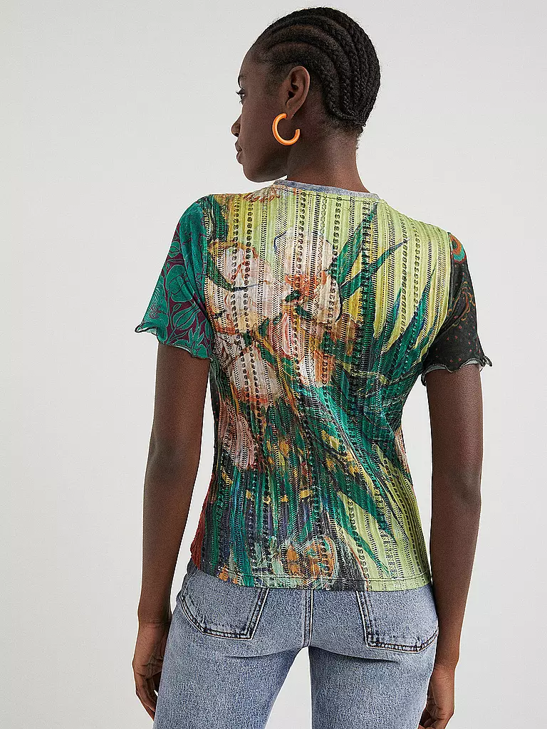 DESIGUAL | T Shirt | grün