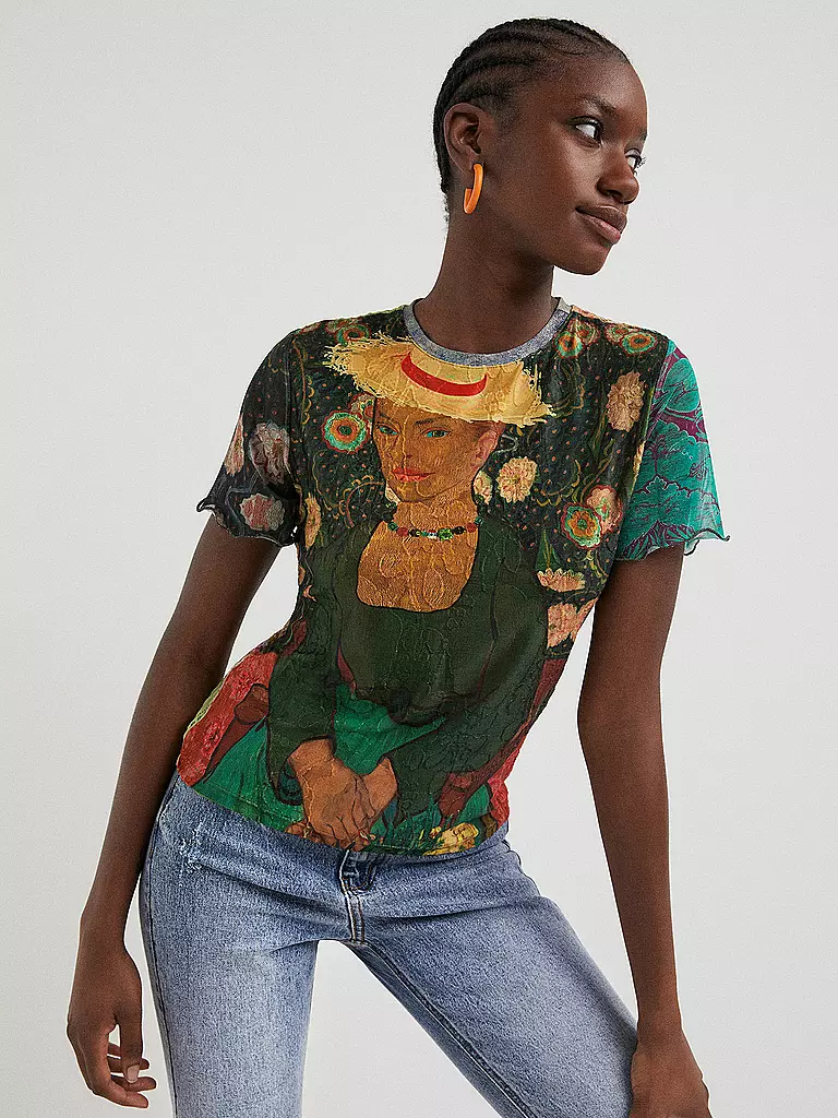 DESIGUAL | T Shirt | grün