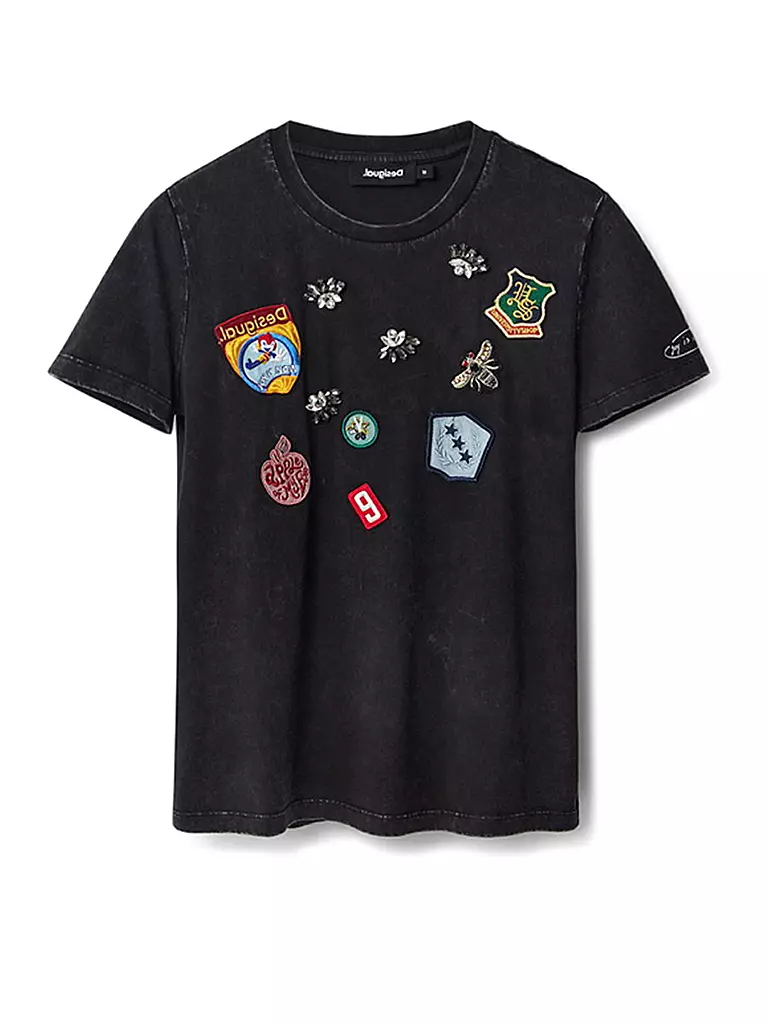 DESIGUAL | T-Shirt | schwarz