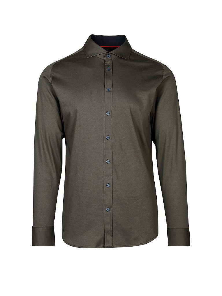 DESOTO Jerseyhemd  olive | XXL